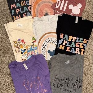 Women’s 2XL T-shirt Lot for Disney -MUST SEE check it out!